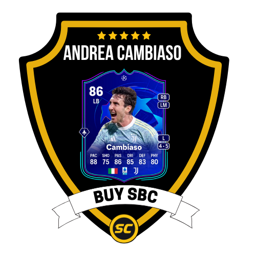 EA FC 26 SBC Andrea Cambiaso - PS4, PS5, Xbox One, Xbox Series X, Xbox Series S
